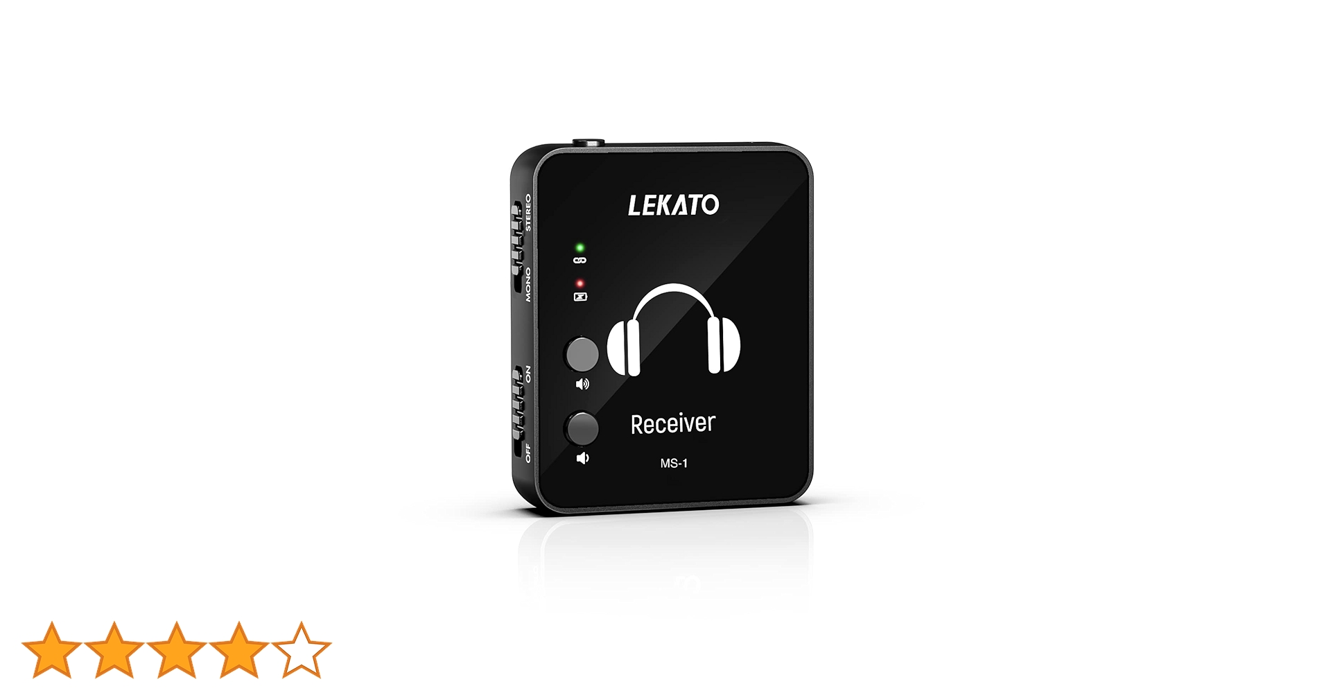 Amazon | LEKATO インイヤーモニター ワイヤレスシステム 送信機と